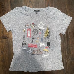 J.Crew London Graphic Tee